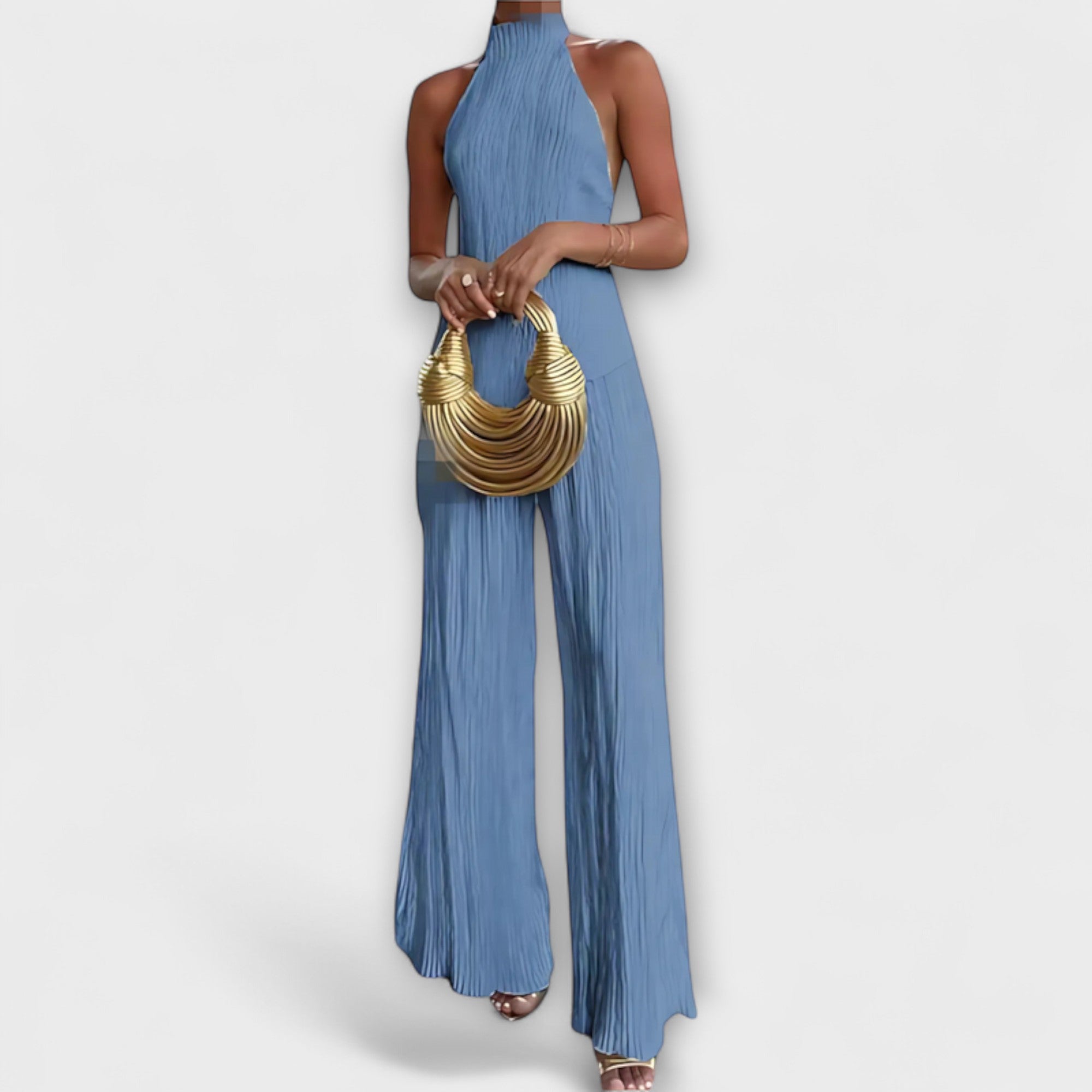 Pilarica - Elegant Plisserad Asymmetrisk Set