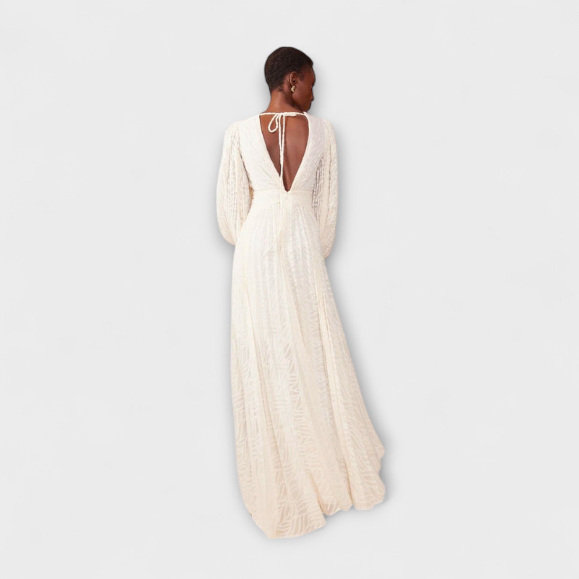 Elsa - Cream Maxi Klänning av Allegory