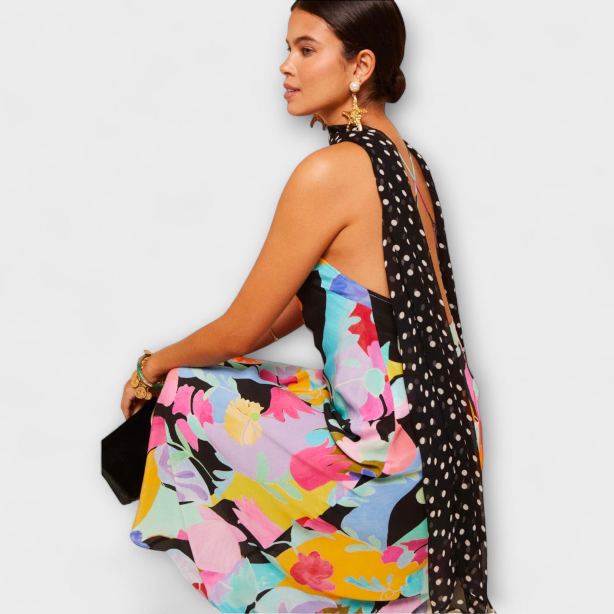 Naomi - Hayley Midi Klänning