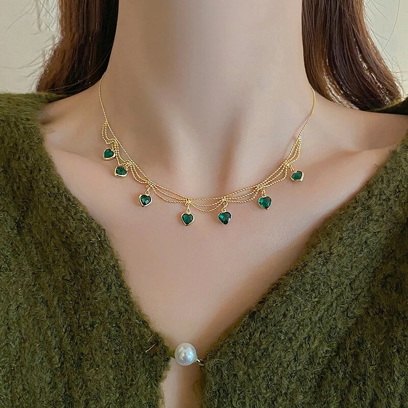 Hjärta Halsband