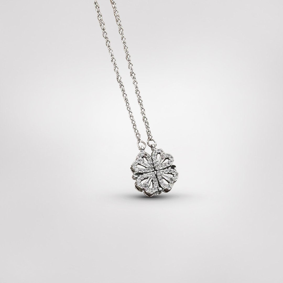 Fyra-bladig Klöver Halsband