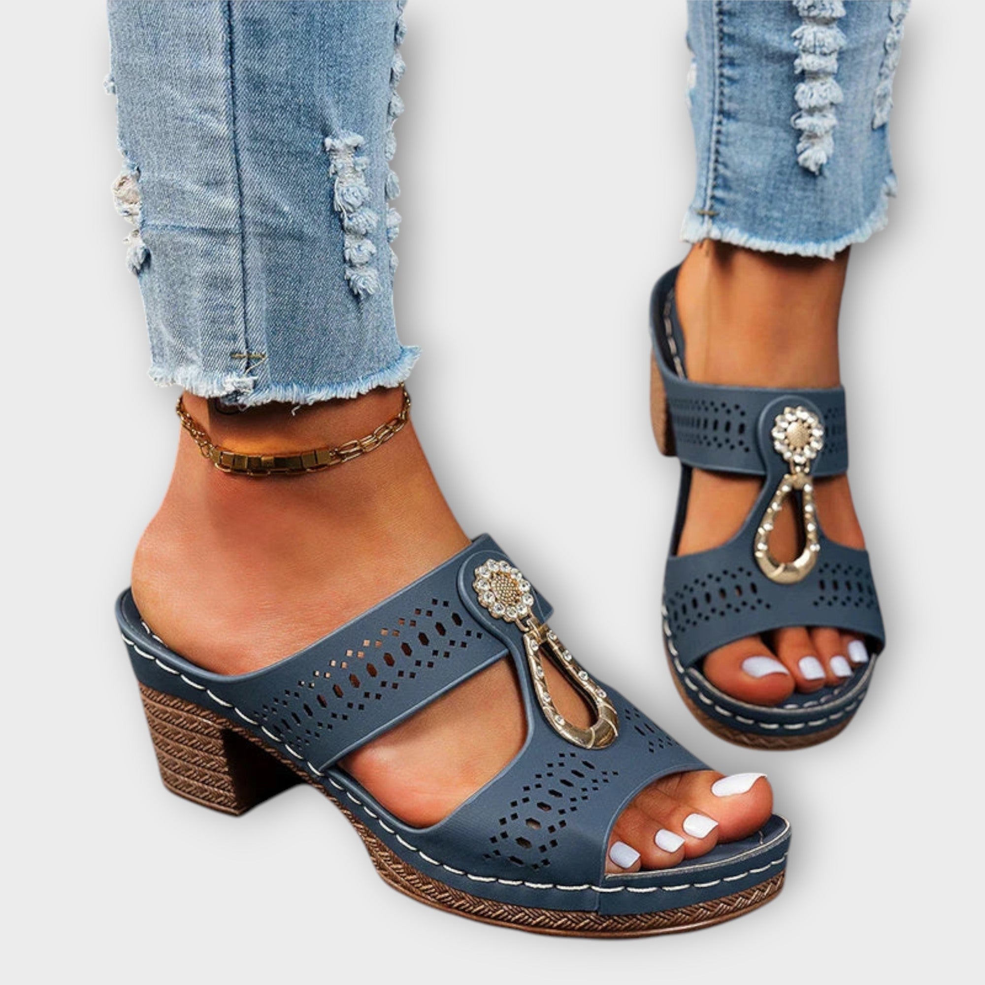 Maria - Stiliga och Bekväma Ortopediska Sandaler
