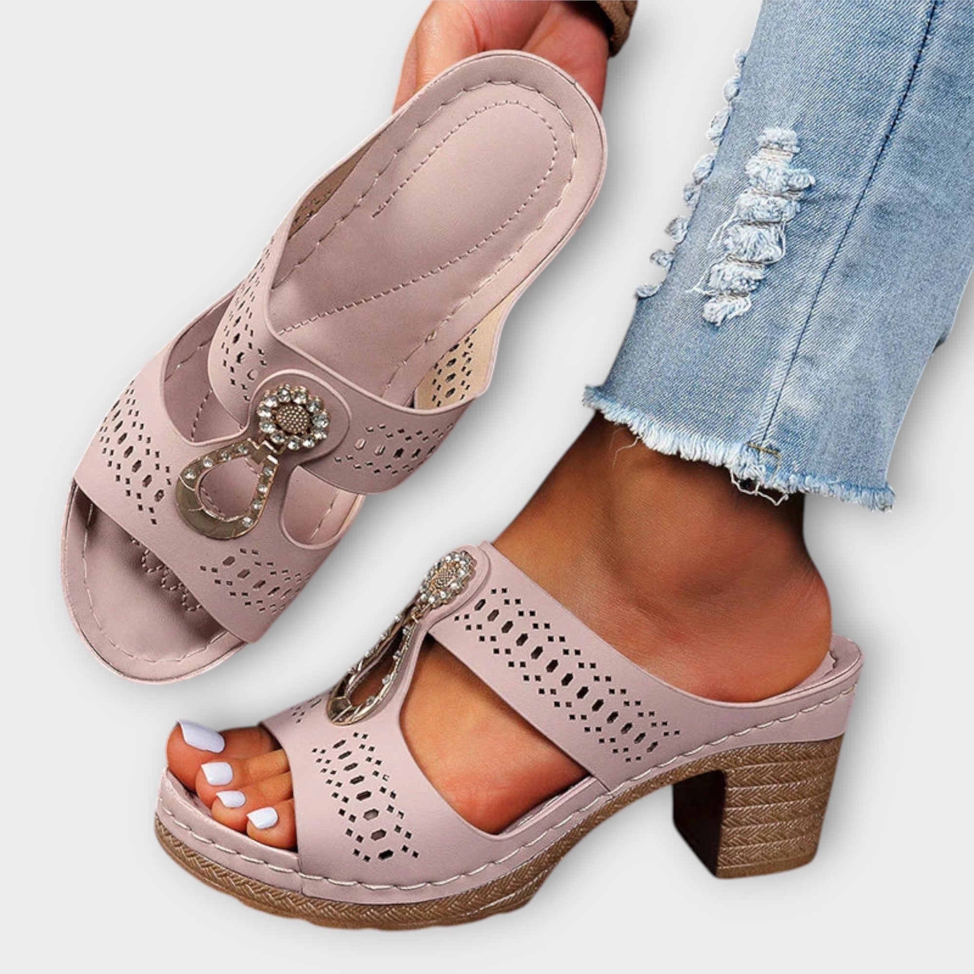 Maria - Stiliga och Bekväma Ortopediska Sandaler