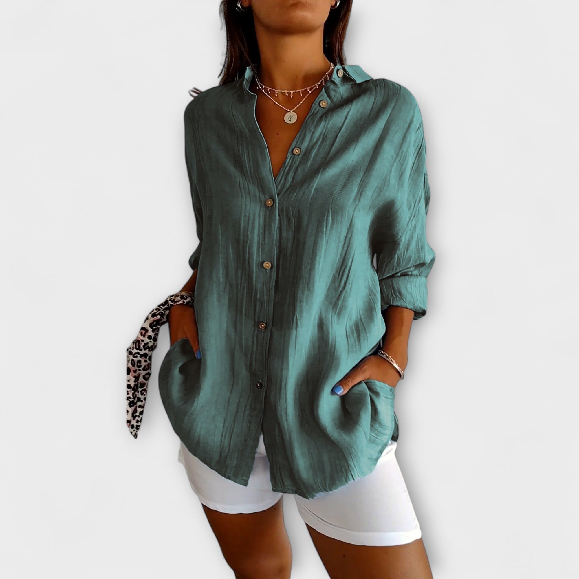 Saskia - Elegant Blus för Kvinnor