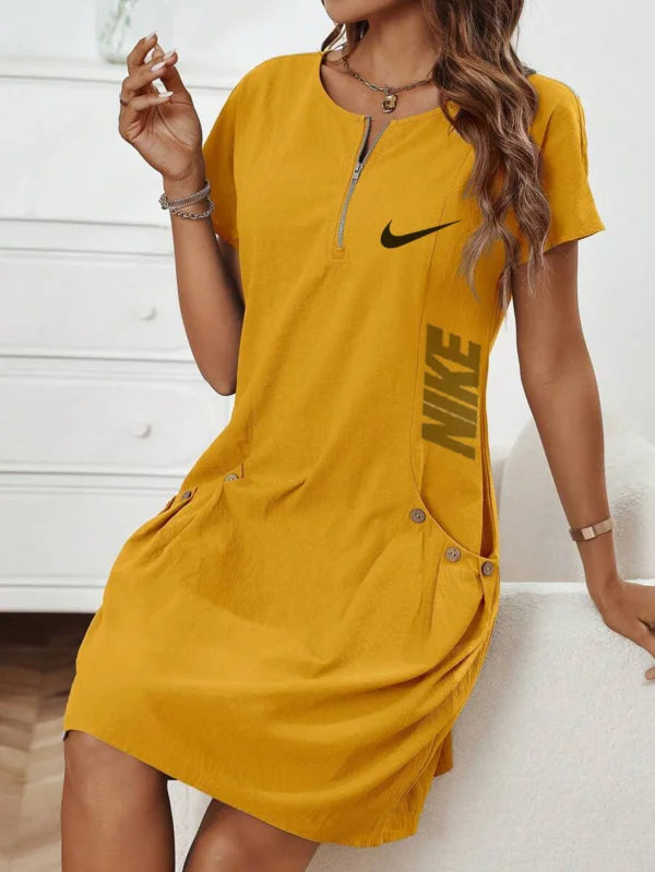 ΝΙΚᎬ – Ny Elegant Klänning för Kvinnor