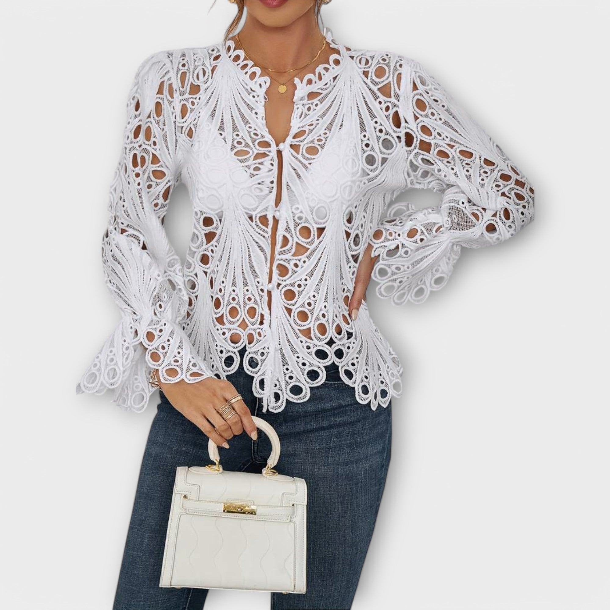 Savannah - Asymmetrisk Blus