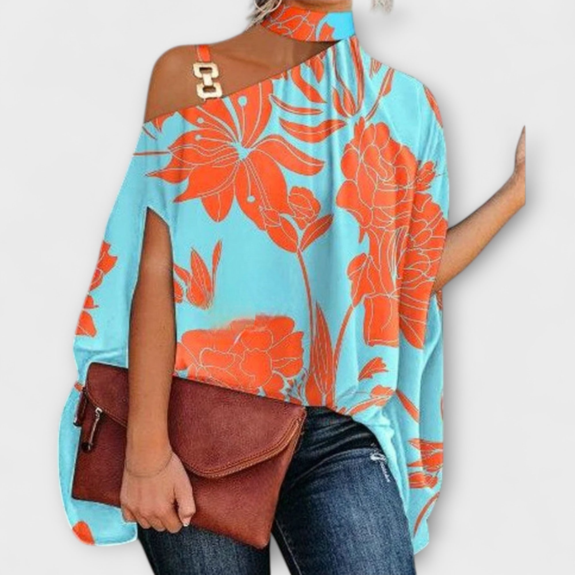 Off-Shoulder Blus för Kvinnor