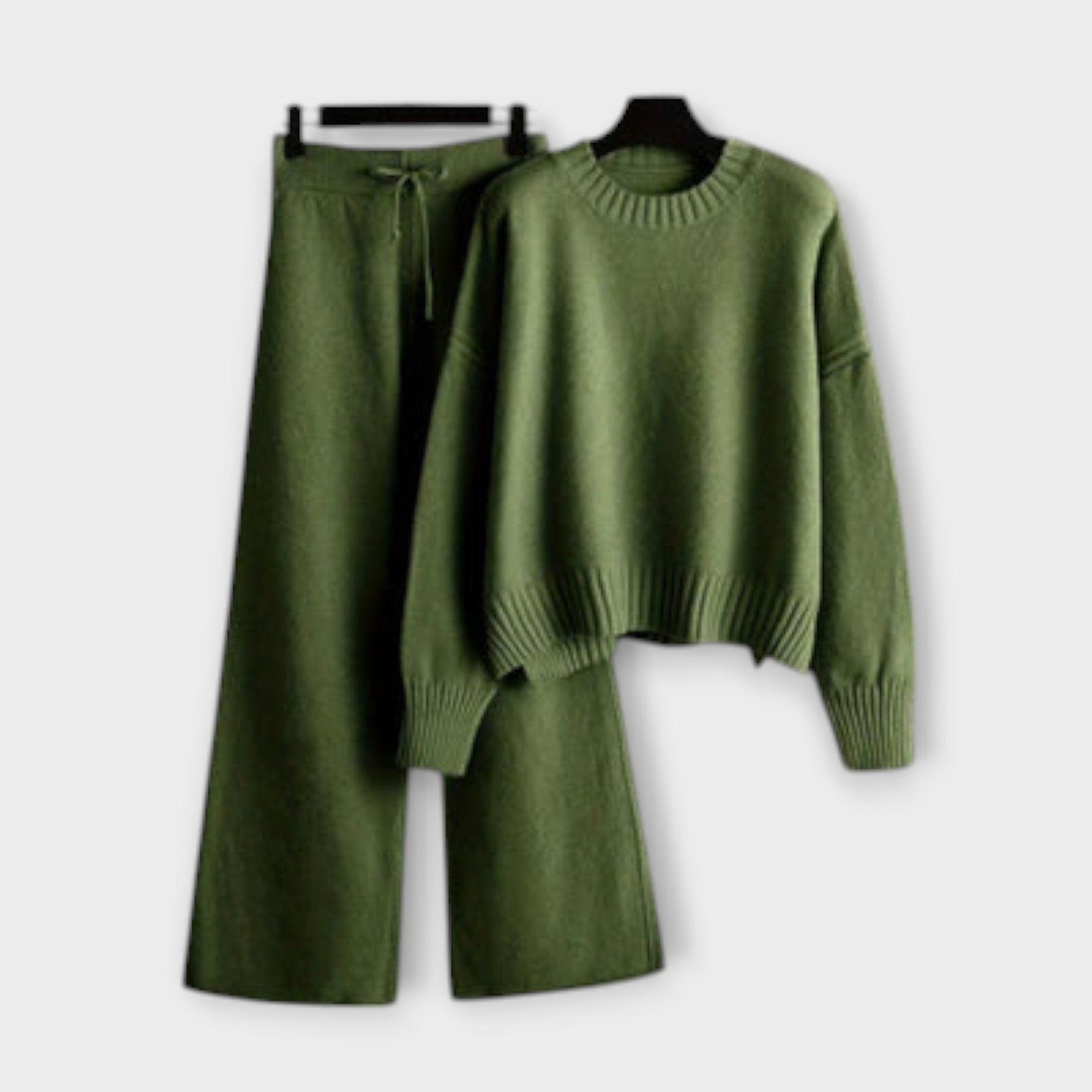 Stella - Avslappnad Stickad Set
