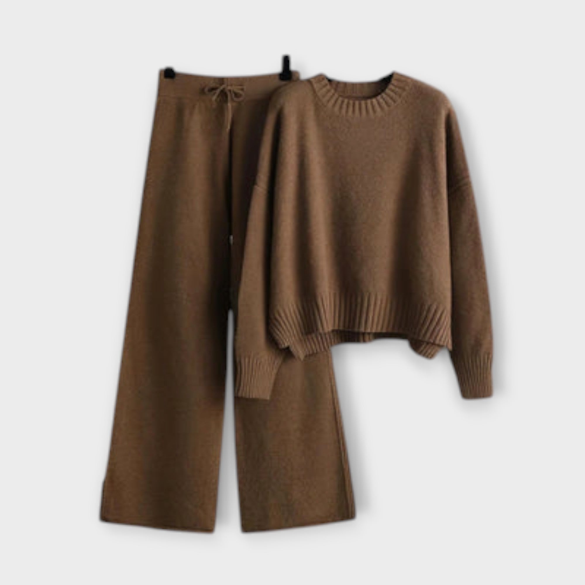 Stella - Avslappnad Stickad Set