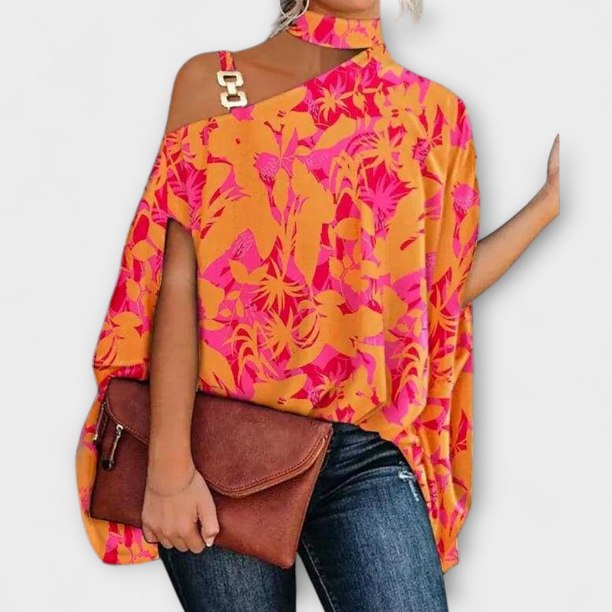 Off-Shoulder Blus för Kvinnor