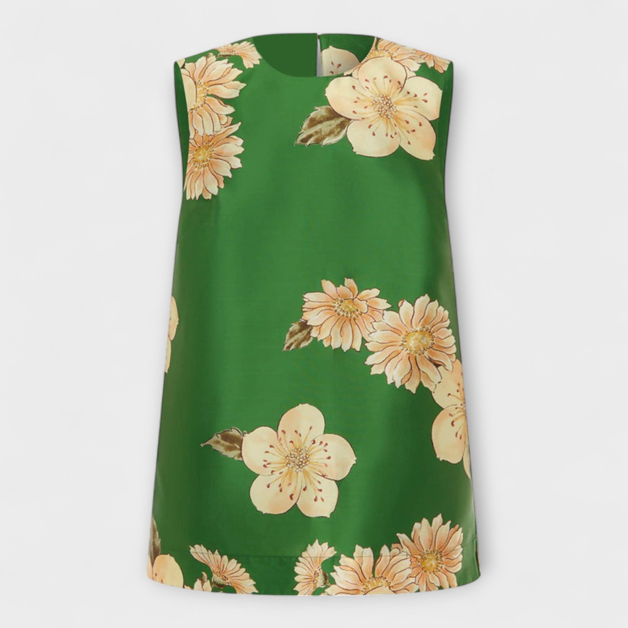 Clea - Sage ärmlös byxdress
