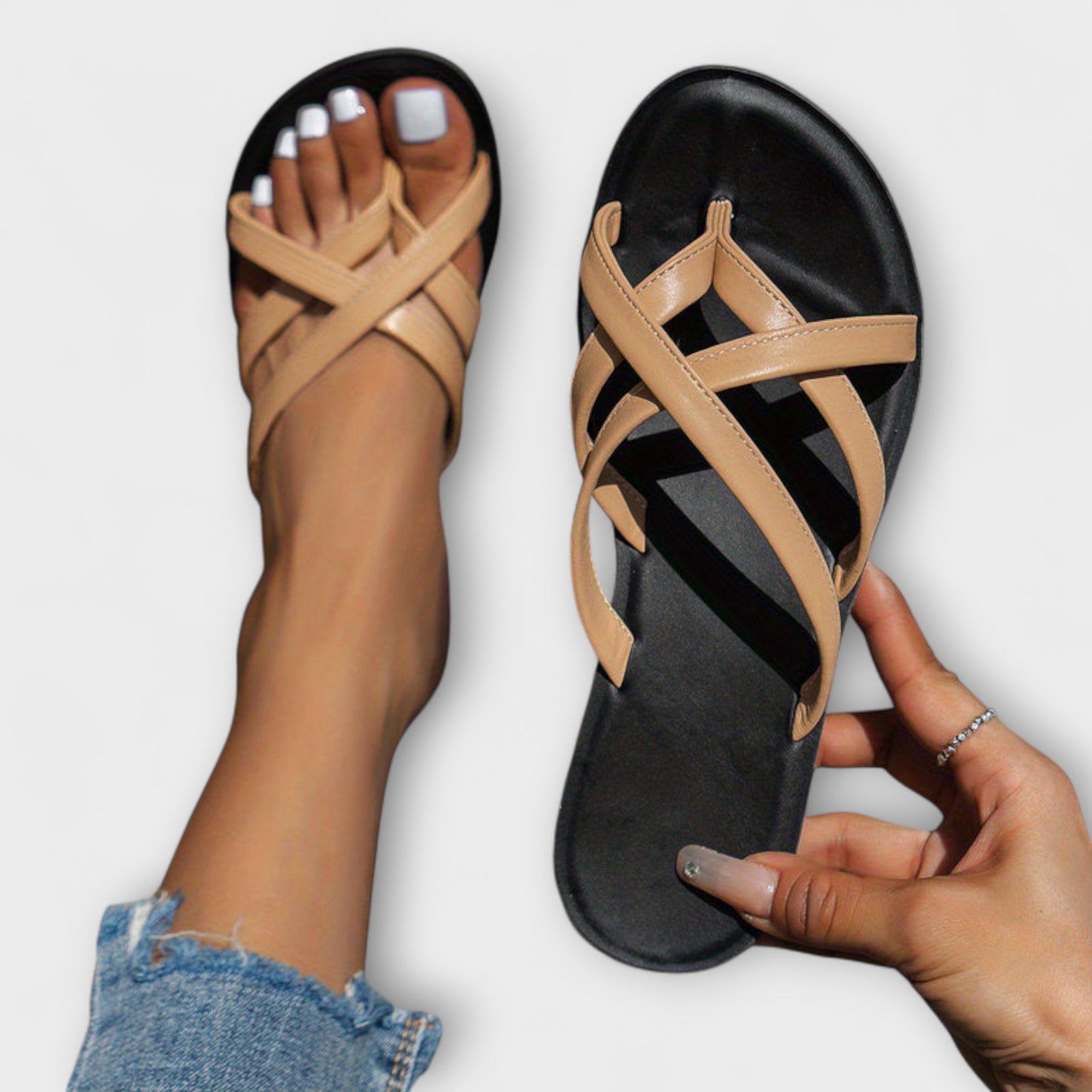 Eden - Färgglada Sandalslippers