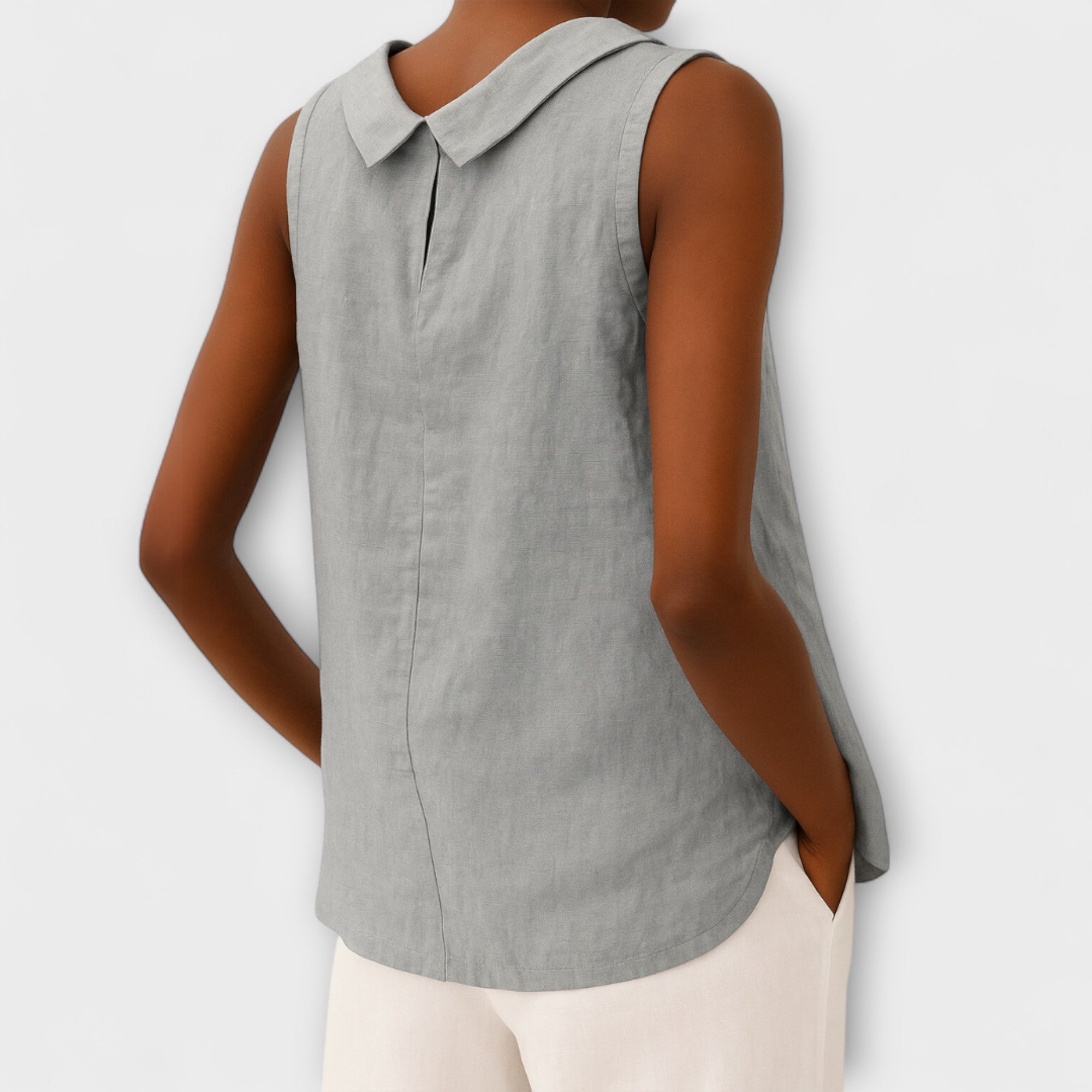 Brianna - Elegant ärmlös topp