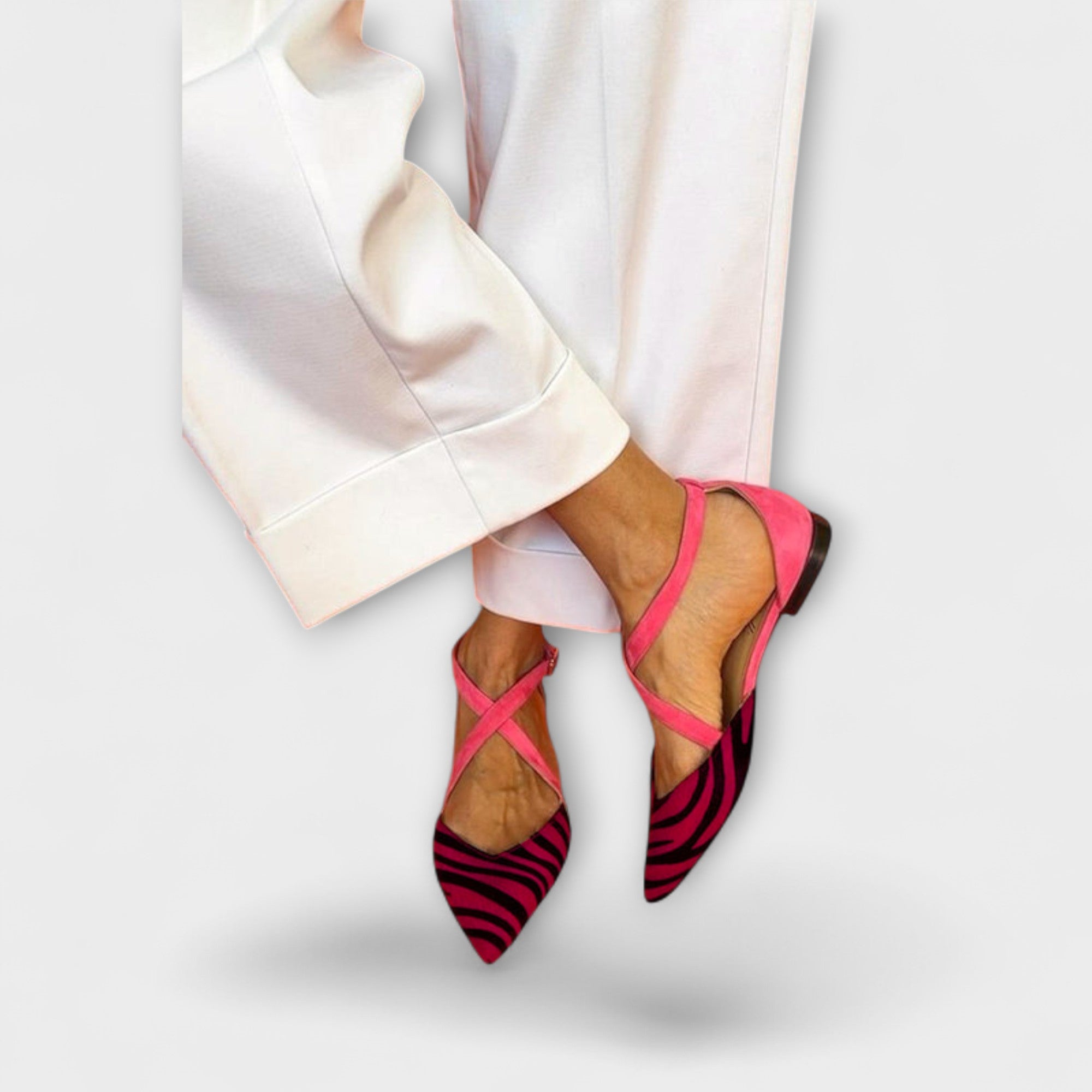 Zarella – Zebra Flats i Pink Power