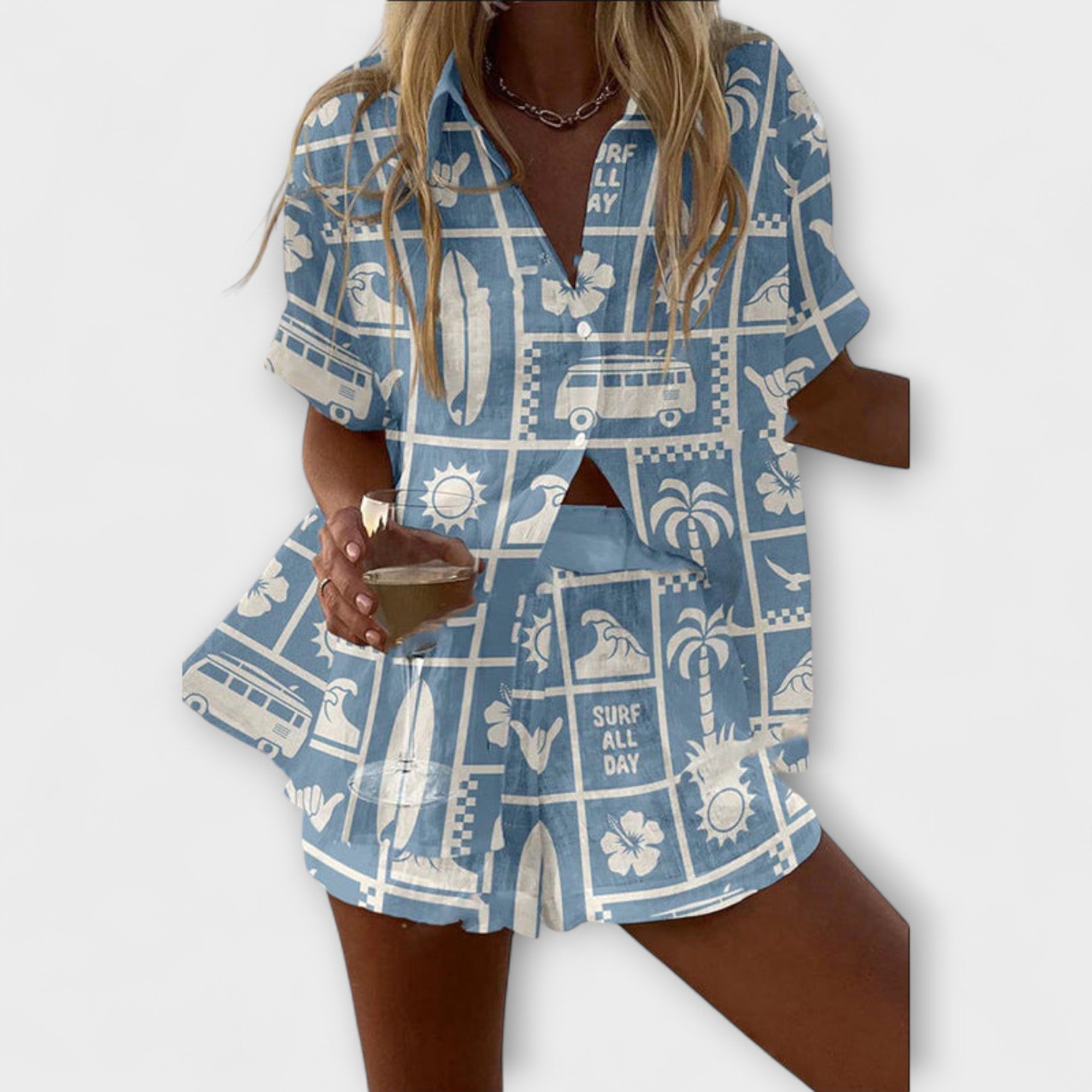 Trenara – Lätt och luftig look med husvagnstryck