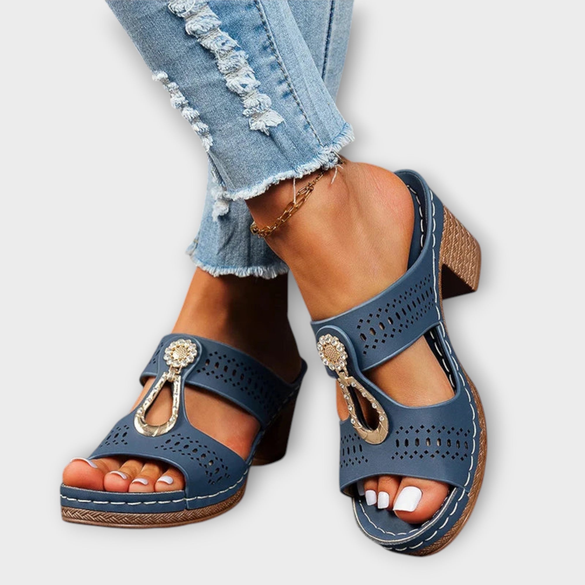 Maria - Stiliga och Bekväma Ortopediska Sandaler