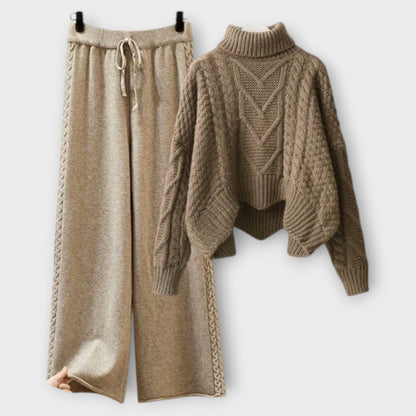 Olivia - Elegant Stickad Set