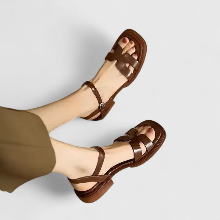 Deliane - Eleganta Platta Sandaler