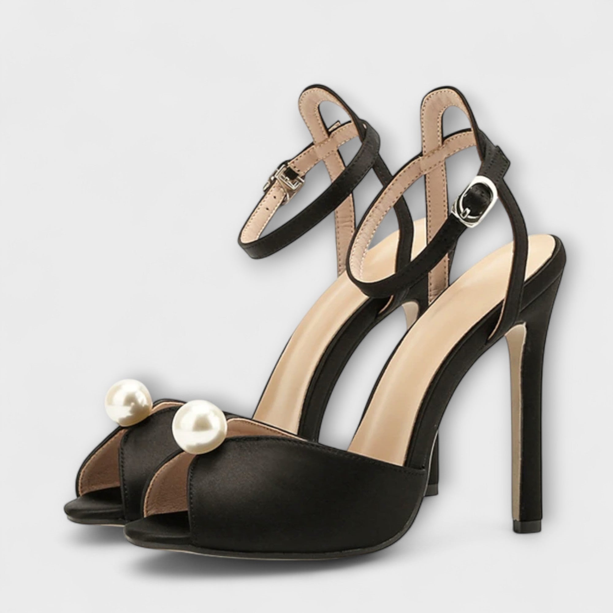 Liyke - Högkvalitativa Bekväma Silke Peep Toe