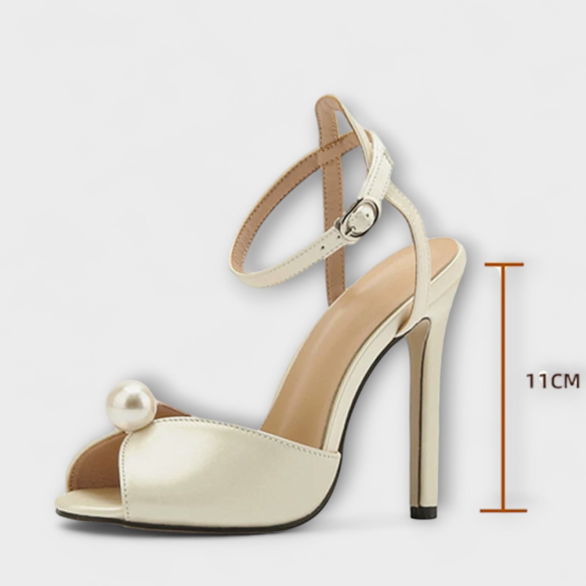 Liyke - Högkvalitativa Bekväma Silke Peep Toe