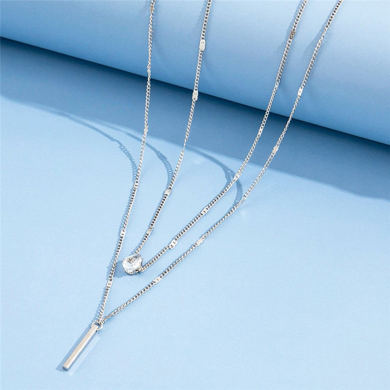 Vintage Halsband Set med Guld Berlock