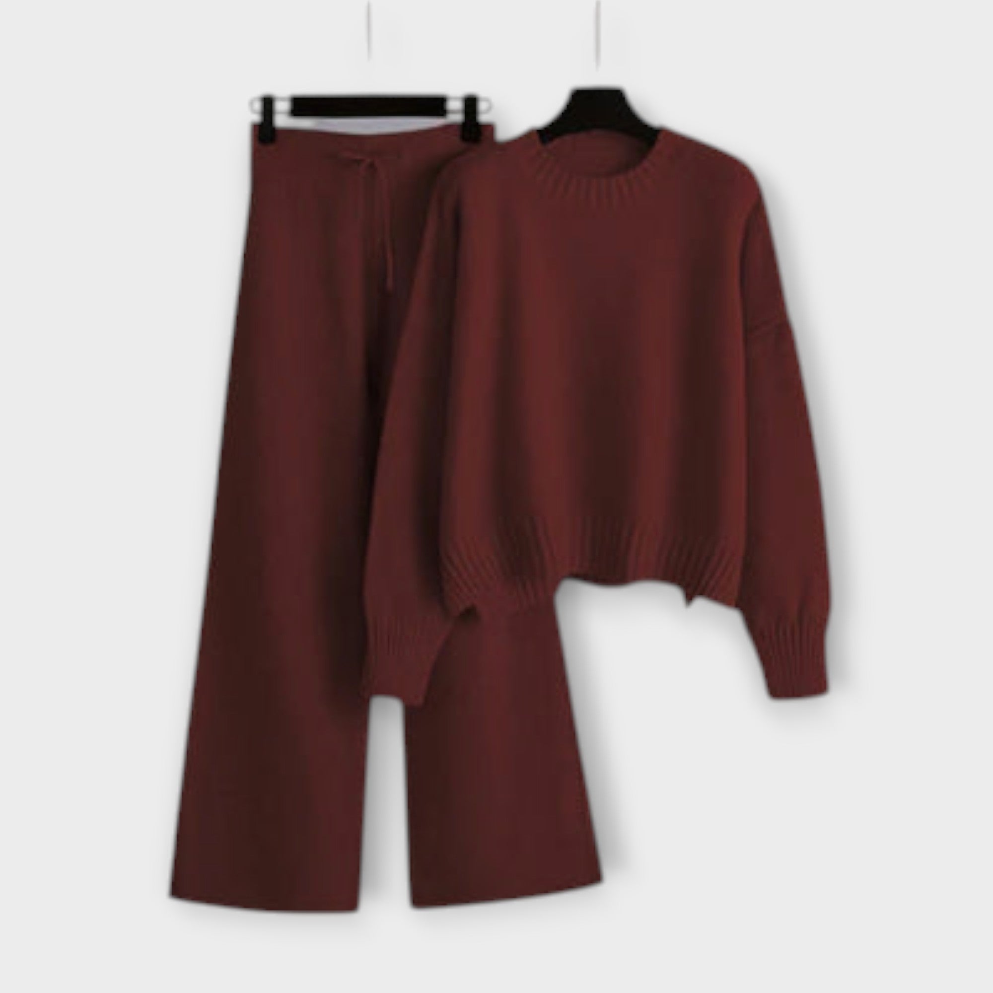 Stella - Avslappnad Stickad Set