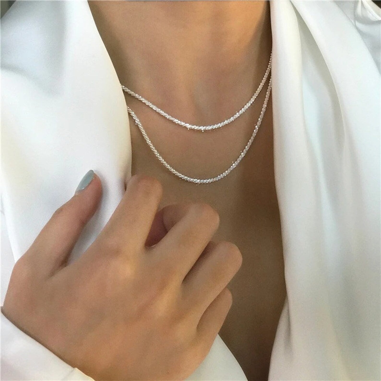 Stjärnljus Halsband Set