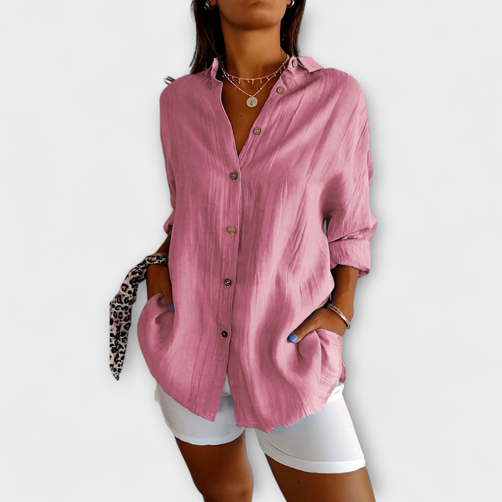 Saskia - Elegant Blus för Kvinnor