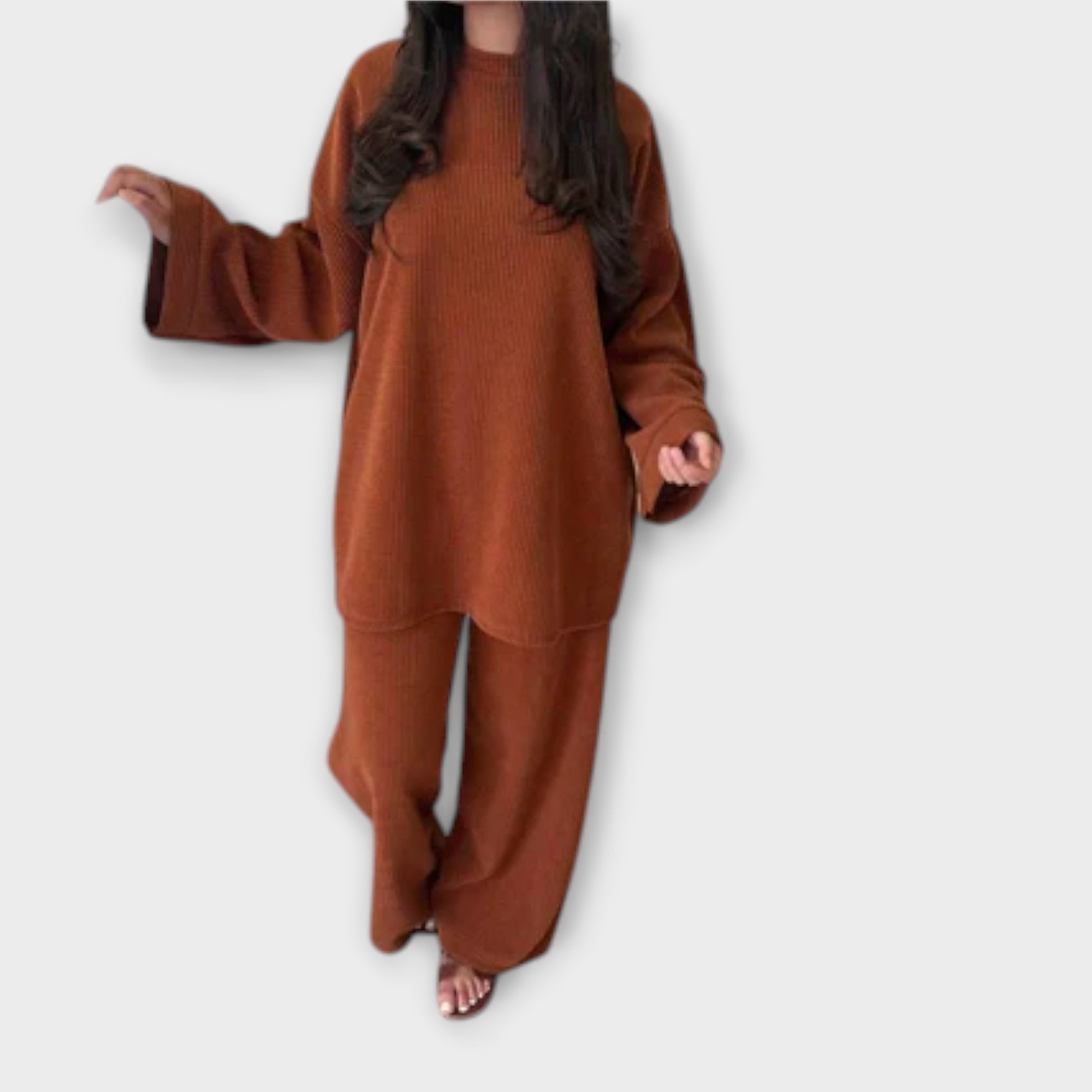 Ingrid - Oversized Set - Ribbad Stil