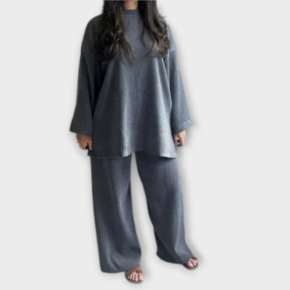 Ingrid - Oversized Set - Ribbad Stil